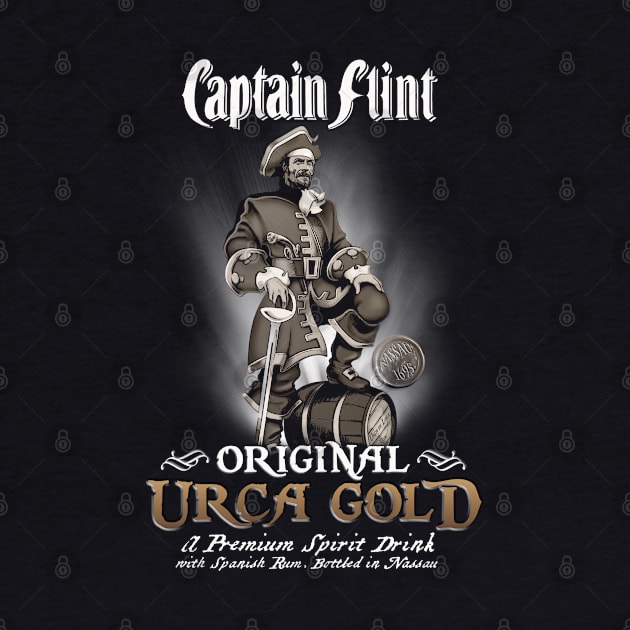 Captain Flint Rum by outlawalien